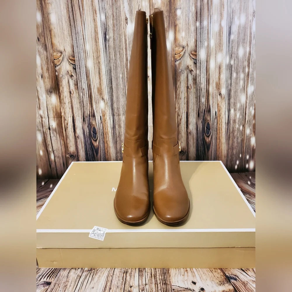 MICHAEL KORS RYAN TALL BOOTS - Picture 4 of 11